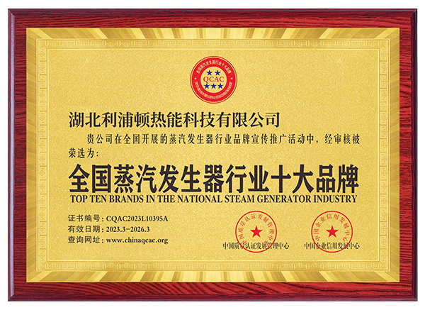 全国蒸汽发生器行业十大品�? class=